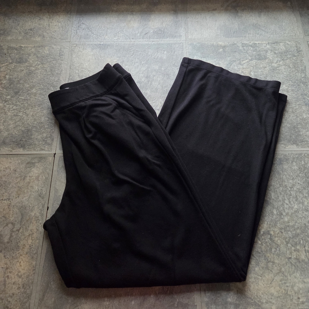 Black Wide Leg Trousers